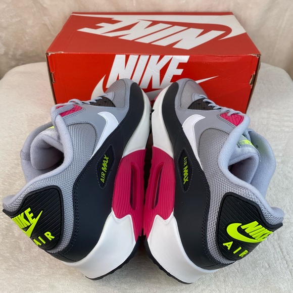 Nike Air Max 90 Essential Grey Pink - Picture 5 of 7